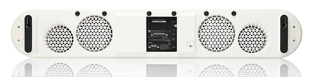 Back View: DALI - KATCH ONE Soundbar - Ivory White
