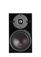 DALI - OBERON 1 Bookshelf Speakers - Pair - Dark Walnut - Front_Zoom