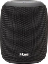 iHome - PlayPro - Rechargeable Waterproof Portable Bluetooth Speaker System with Mega Battery - Black - Front_Zoom