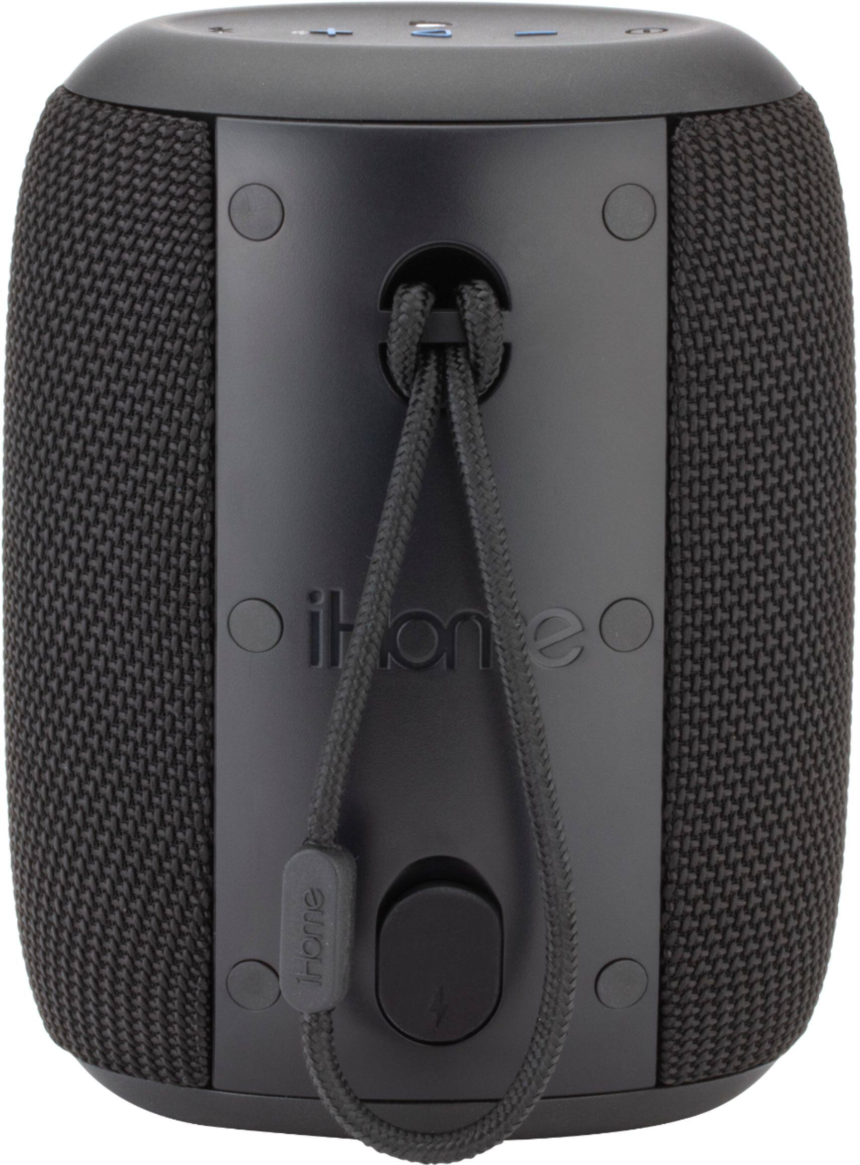 Alt View 14. iHome - PlayPro - Rechargeable Waterproof Portable Bluetooth Speaker System with Mega Battery - Black.
