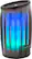 Left. iHome - PlayGlow - Rechargeable Color Changing Portable Bluetooth Speaker - Black.