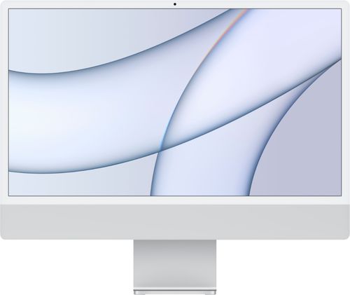 24" iMac® with Retina 4.5K display - Apple M1 - 8GB Memory - 256GB SSD - w/Touch ID (Latest Model) - Silver