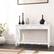Alt View 11. Simpli Home - Kitchener Console Sofa Table - White.