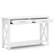 Left. Simpli Home - Kitchener Console Sofa Table - White.