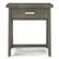 Front. Simpli Home - Sawhorse Bedside Table - Farmhouse Grey.