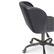 Alt View 19. Simpli Home - Sheehan Swivel Office Chair - Distressed Black.