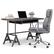 Alt View 11. Simpli Home - Swanson Swivel Office Chair - Stone Grey.