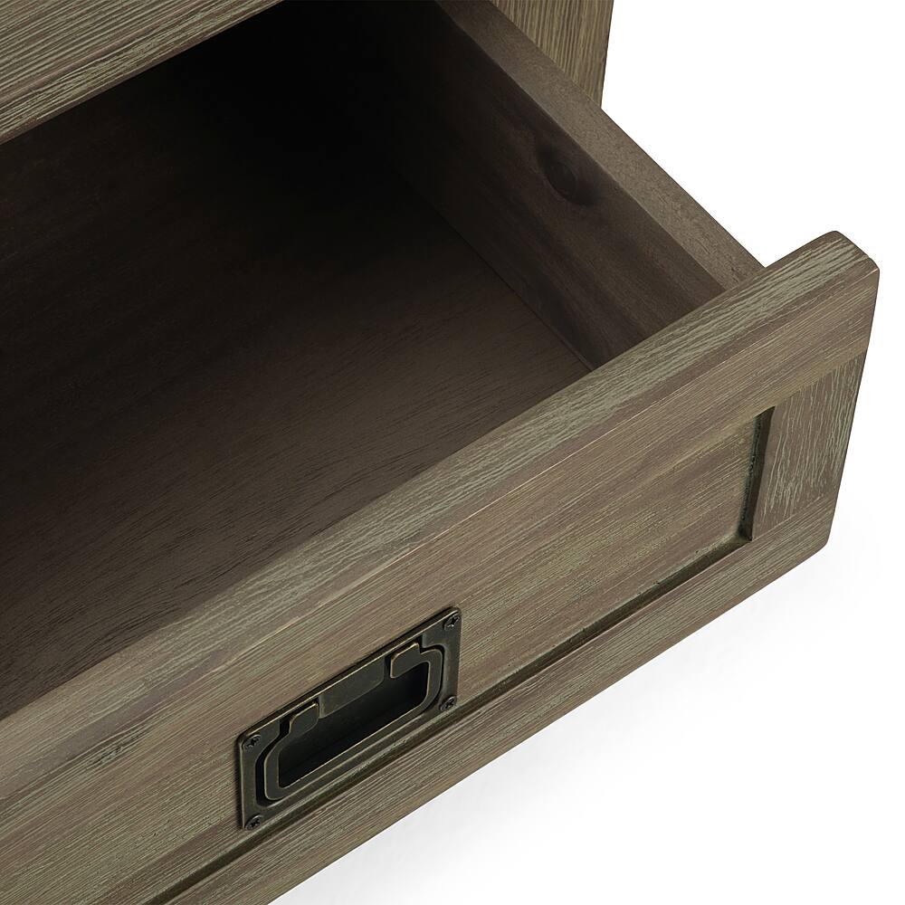 Alt View 14. Simpli Home - Monroe End Table - Distressed Grey.