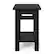 Front. Simpli Home - Kitchener Narrow Side Table - Black.
