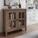 Alt View 11. Simpli Home - Warm Shaker SOLID WOOD 32 inch Wide Transitional Low Storage Cabinet in Rustic Natural Aged Brown - Rustic Natural Aged Brown.