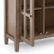 Alt View 13. Simpli Home - Warm Shaker SOLID WOOD 32 inch Wide Transitional Low Storage Cabinet in Rustic Natural Aged Brown - Rustic Natural Aged Brown.