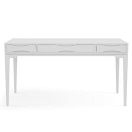 Simpli Home - Harper SOLID HARDWOOD Mid Century Modern 60 inch Wide Desk - White