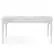 Front. Simpli Home - Harper SOLID HARDWOOD Mid Century Modern 60 inch Wide Desk in White - White.
