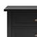 Alt View 13. Simpli Home - Warm shaker solid wood 24 inch wide transitional bedside nightstand table - Black.