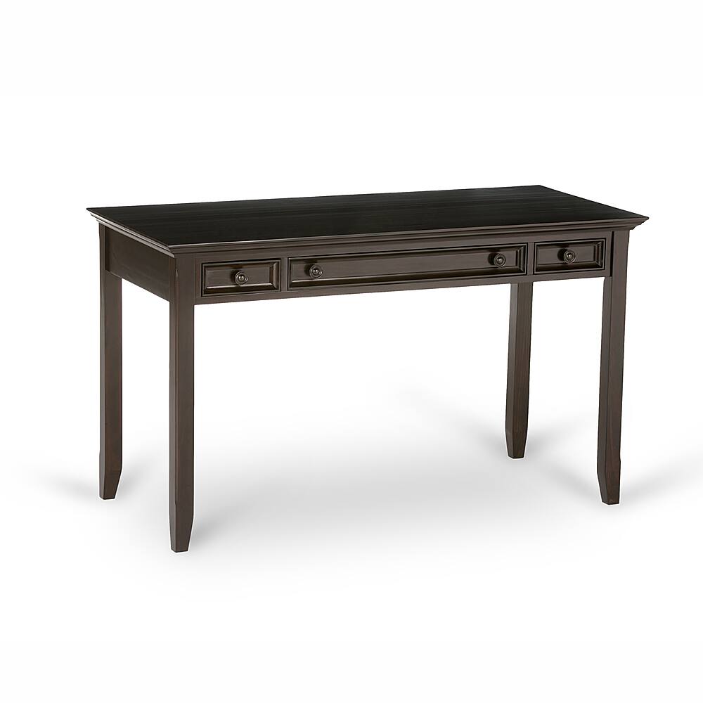 Angle. Simpli Home - Amherst SOLID WOOD Transitional 54 inch Wide Desk in Hickory Brown - Hickory Brown.