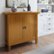 Alt View Zoom 11. Simpli Home - Redmond SOLID WOOD 32 inch Wide Transitional Low Storage Cabinet in - Light Golden Brown.