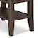 Alt View 14. Simpli Home - Acadian SOLID WOOD 14 inch Wide Rectangle Transitional Narrow Side Table in Farmhouse Brown - Farmhouse Brown.