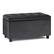 Angle. Simpli Home - Cosmopolitan Storage Ottoman - Distressed Black.