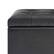 Alt View 16. Simpli Home - Cosmopolitan Storage Ottoman - Distressed Black.
