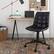 Alt View 11. Simpli Home - Chambers Swivel Office Chair - Distressed Black.