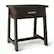 Angle. Simpli Home - Sawhorse Bedside Table - Dark Chestnut Brown.