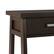 Alt View 13. Simpli Home - Sawhorse Bedside Table - Dark Chestnut Brown.
