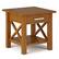 Angle. Simpli Home - Kitchener End Table - Light Golden Brown.