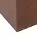 Alt View 15. Simpli Home - Rockwood 17 inch Wide Contemporary Square Cube Storage Ottoman with Tray - Distressed Saddle Brown.