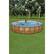 Alt View 6. Coleman - Coleman Power Steel 24' x 52" Metal Frame Round Above Ground Swimming Pool Set - Brown.