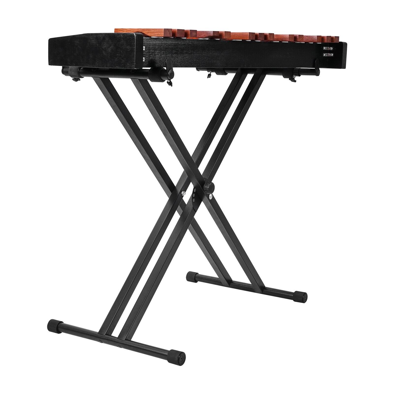 Alt View 10. Glintex - Glockenspiel Xylophone 32 Notes with Adjustable Stand 4 Mallets Bag Professional Percussion Instrument for Beginners.