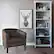 Alt View 11. Simpli Home - Austin 30 inch Wide Tub Chair - Distressed Brown.