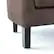 Alt View 14. Simpli Home - Austin 30 inch Wide Tub Chair - Distressed Brown.