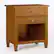 Angle. Simpli Home - Night Stand, Bedside table - Light Golden Brown.
