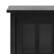 Alt View 13. Simpli Home - Warm Shaker SOLID WOOD 32 inch Wide Transitional Low Storage Cabinet in Black - Black.