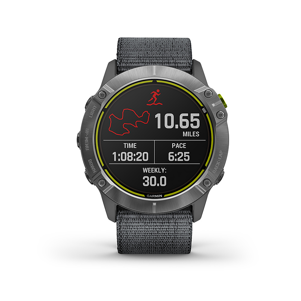 Garmin - Enduro Smartwatch 1.4 inch Titanium - Gray