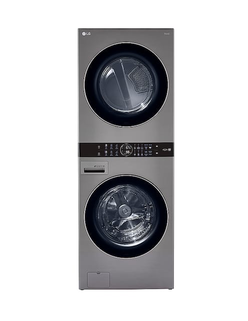 LG 4.5 Cu. Ft. HE Smart Front Load Washer and 7.4 Cu. Ft. Electric