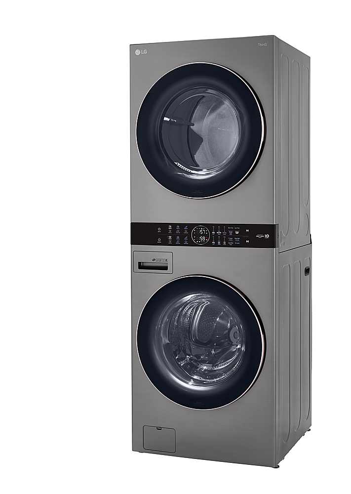 LG WashTower Electric Stacked Laundry Center with 4.5-cu ft Washer and  7.4-cu ft Dryer (ENERGY STAR) in the Stacked Laundry Centers department at
