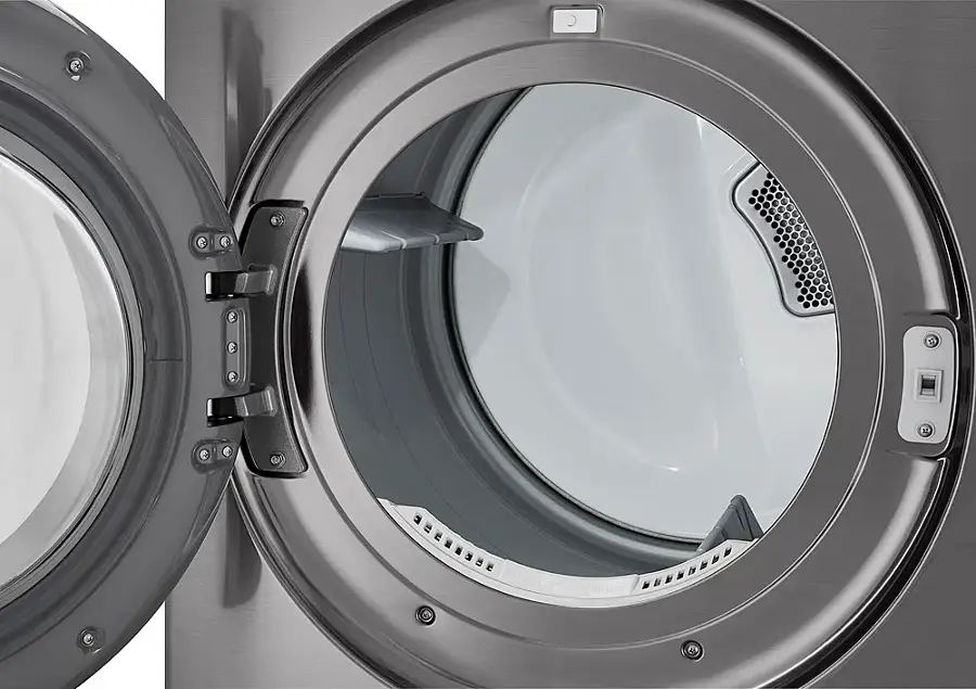 Alt View 23. LG - 4.5 Cu. Ft. HE Smart Front Load Washer and 7.4 Cu. Ft. Electric Dryer WashTower with Built-In Intelligence - Graphite Steel.