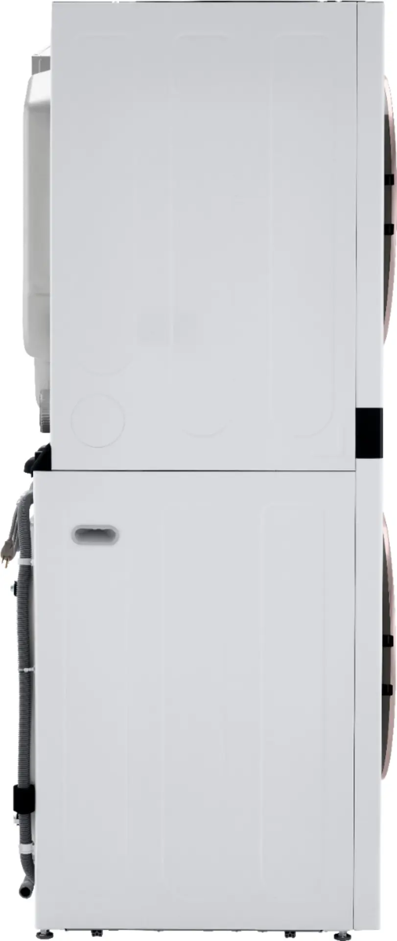 Alt View 15. LG - 4.5 Cu. Ft. HE Smart Front Load Washer and 7.4 Cu. Ft. Electric Dryer WashTower with Built-In Intelligence - White.