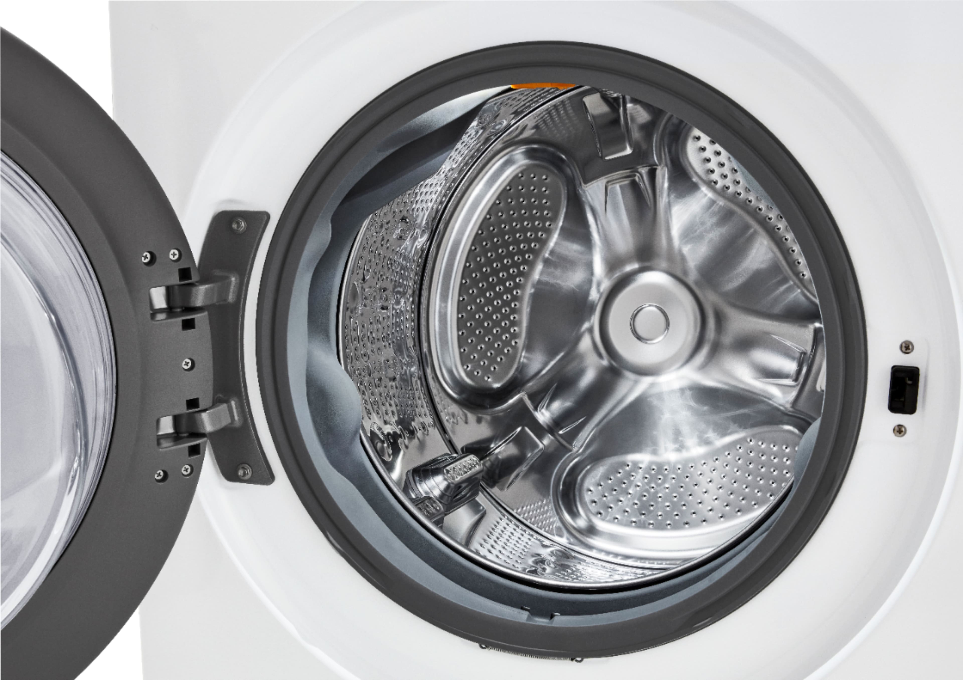 Alt View 17. LG - 4.5 Cu. Ft. HE Smart Front Load Washer and 7.4 Cu. Ft. Electric Dryer WashTower with Built-In Intelligence - White.