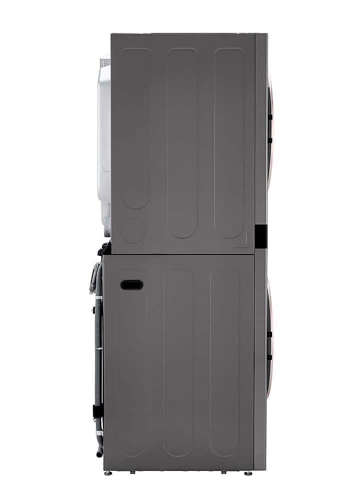 Alt View 14. LG - 4.5 Cu. Ft. HE Smart Front Load Washer and 7.4 Cu. Ft. Gas Dryer WashTower with Built-In Intelligence - Graphite Steel.