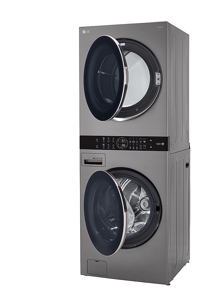 Laundry Tower™ Single Unit Front Load 4.5 Cu. Ft. Washer & 8 Cu. Ft. Gas  Dryer, Stacked Washer and Dryer Units
