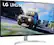 Angle Zoom. LG - 32” UHD HDR Monitor with FreeSync - White.