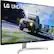 Alt View Zoom 1. LG - 32” UHD HDR Monitor with FreeSync - White.