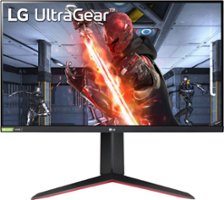 LG - 27" Full HD Gaming Monitor NVIDIA G-SYNC Compatibility with AMD FreeSync Premium - Front_Zoom