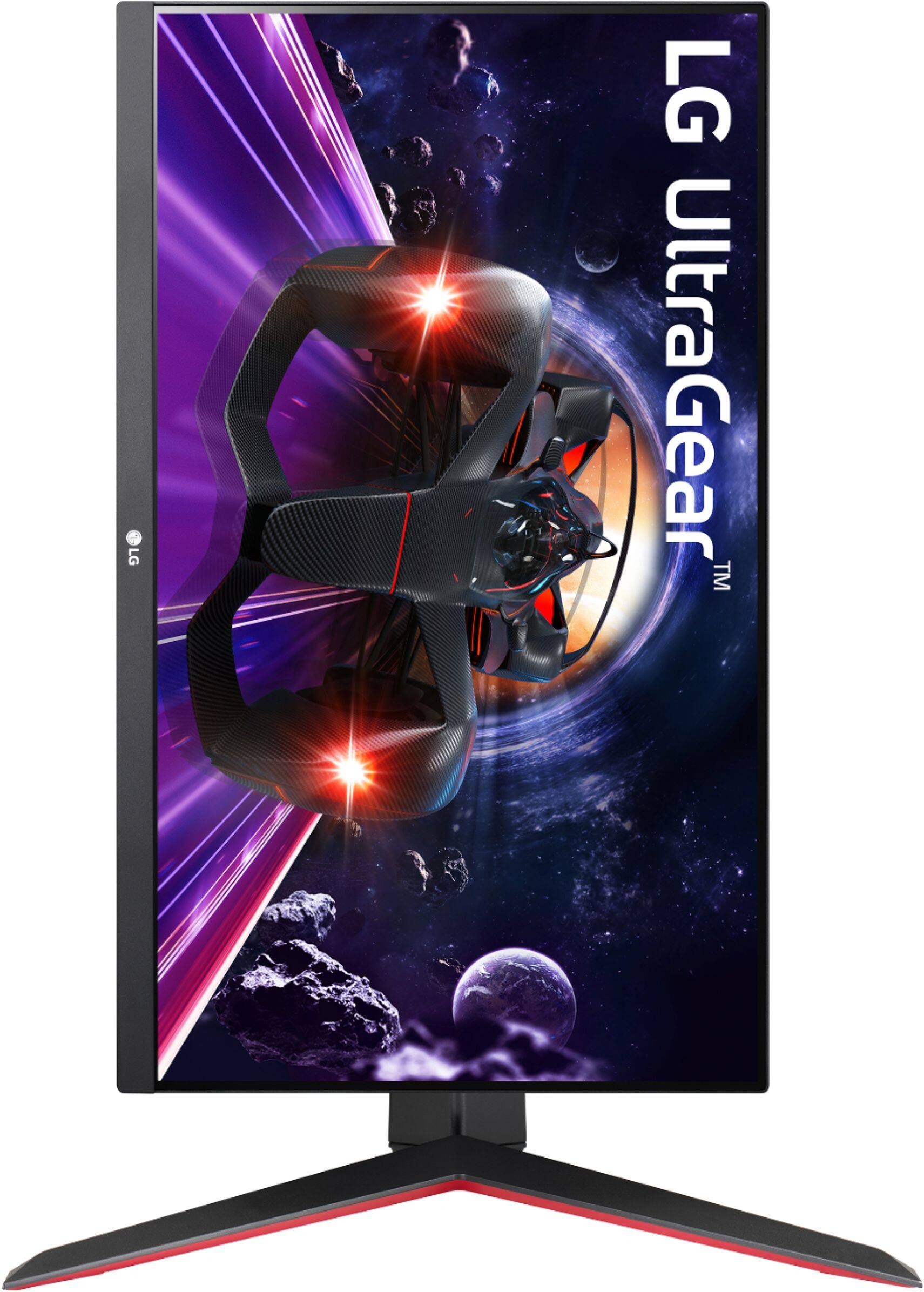 Alt View 13. LG - 24" FHD 144Hz FreeSync Premium Monitor - Black.