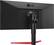 Alt View 14. LG - 34” UltraWide FHD HDR 75Hz FreeSync Monitor (USB) - Black.