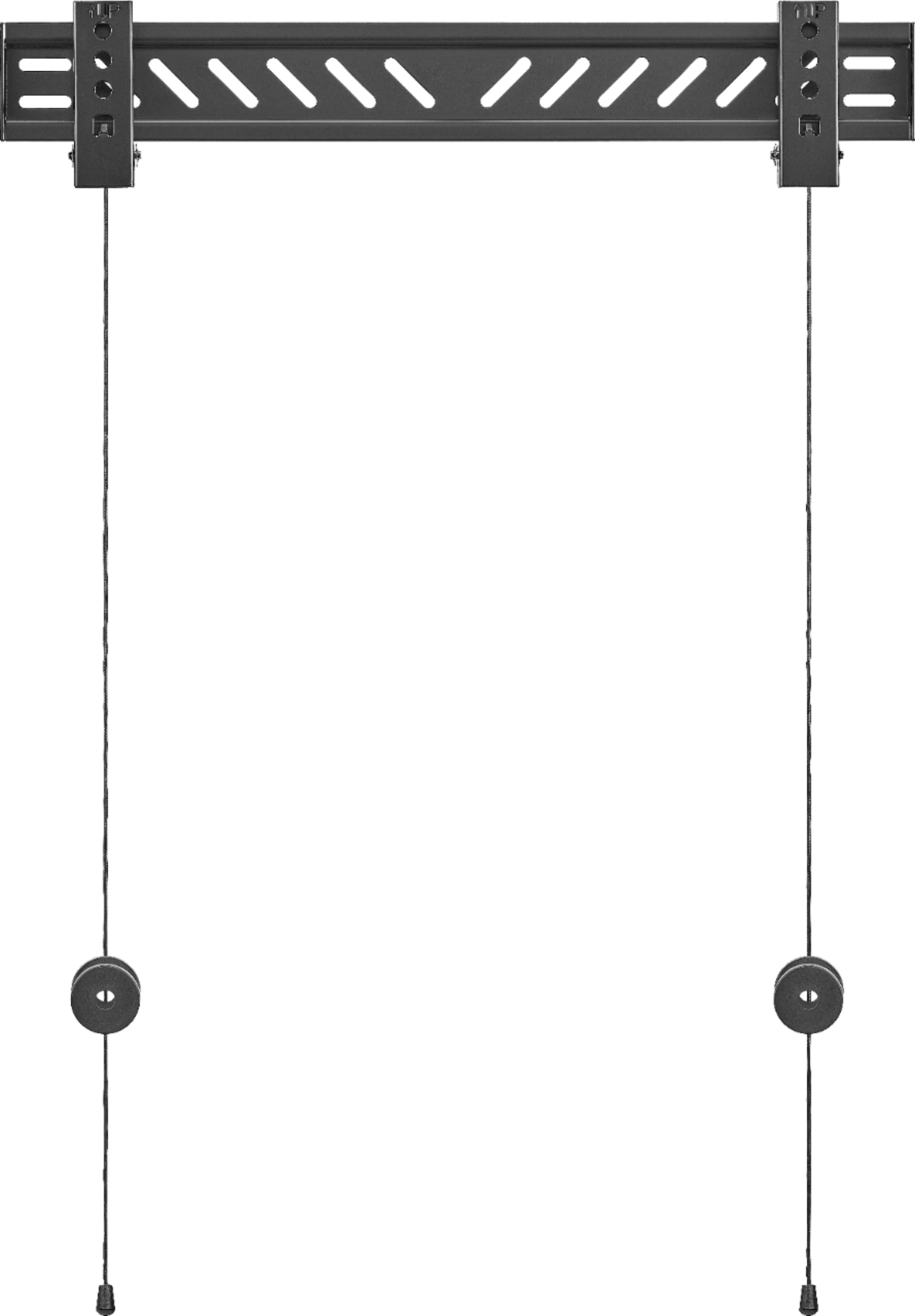 Alt View 13. Best Buy essentials™ - Fixed TV Wall Mount for Most TVs Up to 50" - Black.