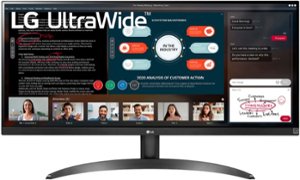 LG 29” UltraWide Full HD HDR Monitor with FreeSync - Front_Zoom