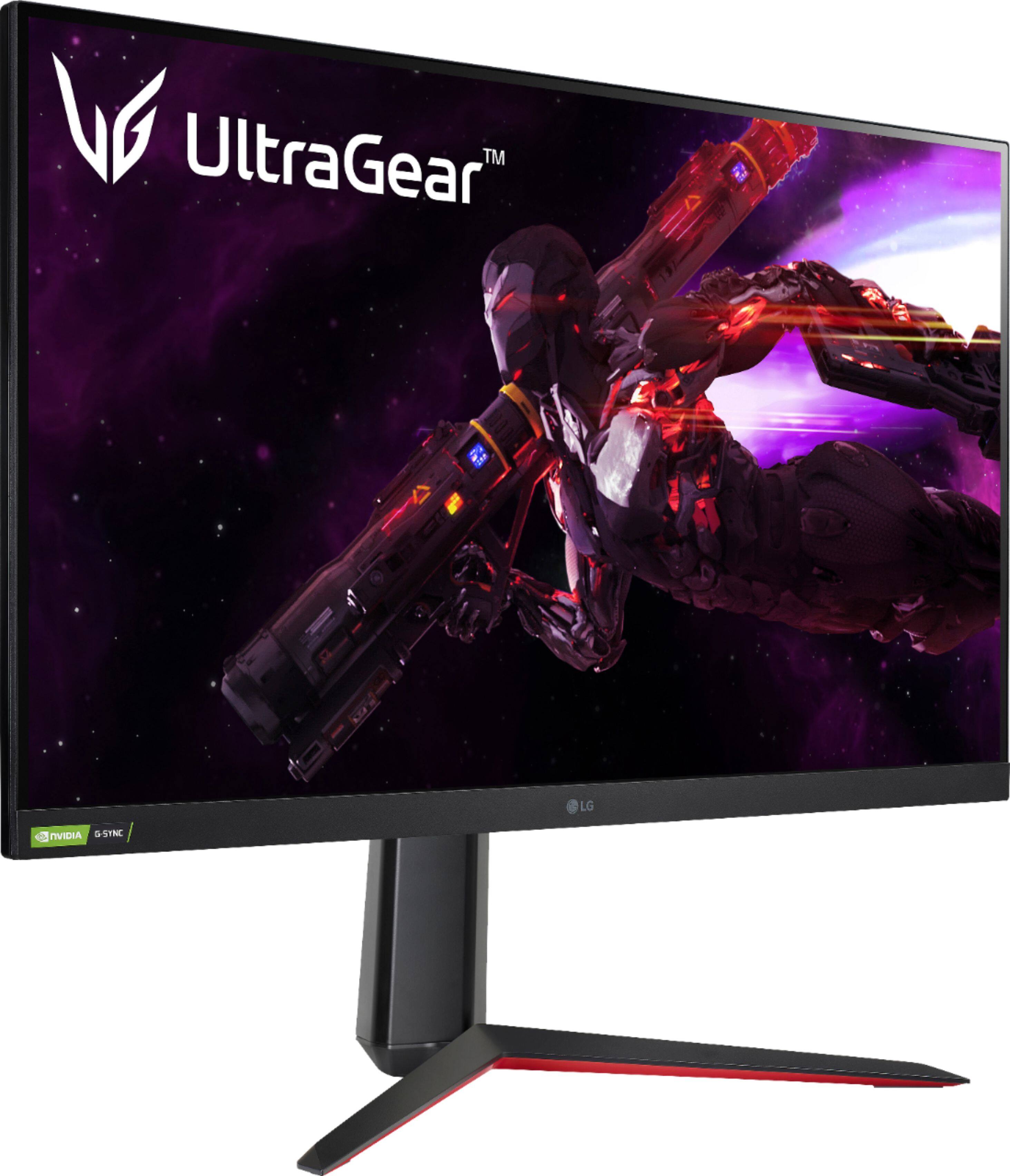 LG UltraGear 32” Nano IPS QHD 1 ms G SYNC Compatible Monitor with 
